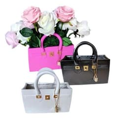 image-Fashion Personalized Flower Vase Bag Decoration