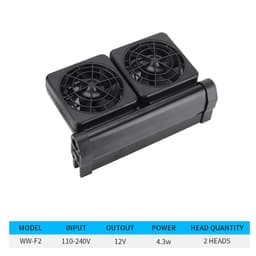image-Fish Tank Cooling Fan Cooling Cooling Fan Aquarium Two-Speed Adjustment Wind Speed Grass Tank Shrimp Tank