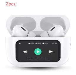 image-Touch Screen Bluetooth Headset With Screen TWS Active Noise Reduction