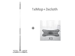 image-Flat Mop Bucket Type X Free Hand Wash Household