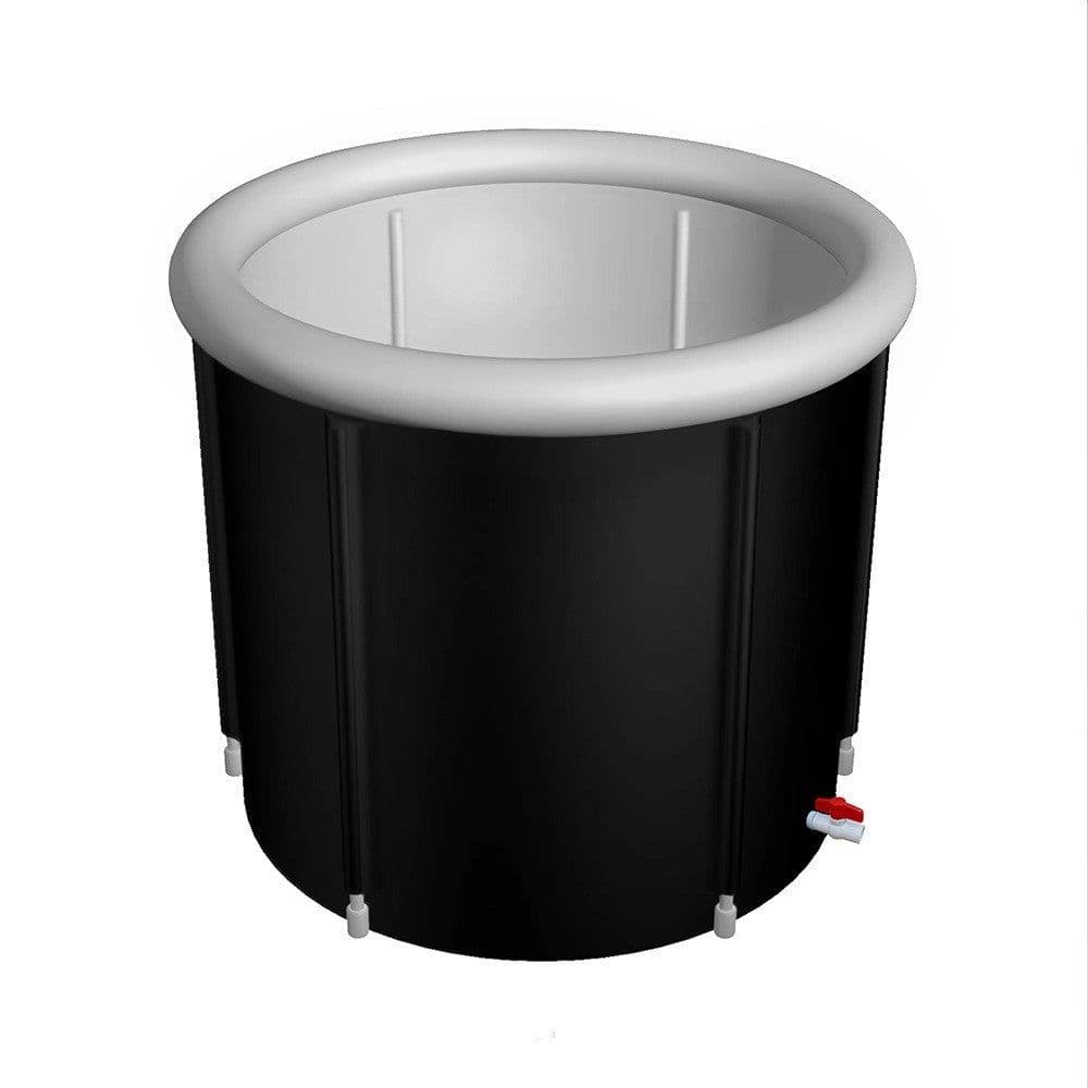 image-Portable Ice Baths Inflatable Air Ring PVC Bath Bath Household Bath Tub Holder Foldable Bath Tub For Recovery Therapy Outdoor
