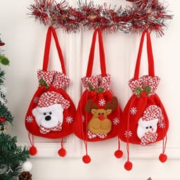 image-Christmas Children's Portable Candy Bag Cartoon