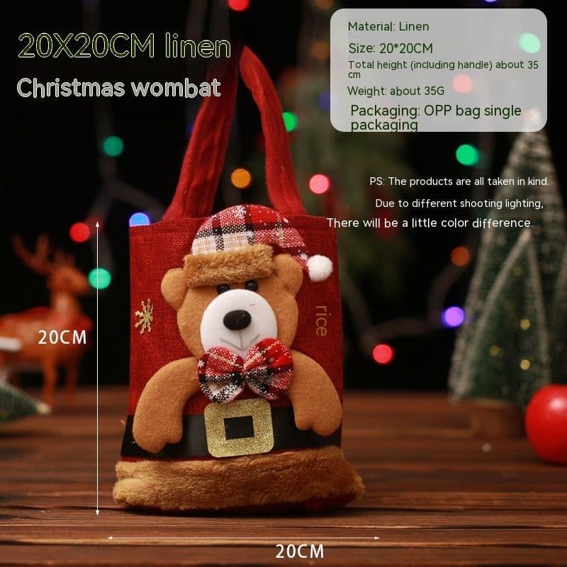 image-Christmas Decorative Handbag Cute Simple