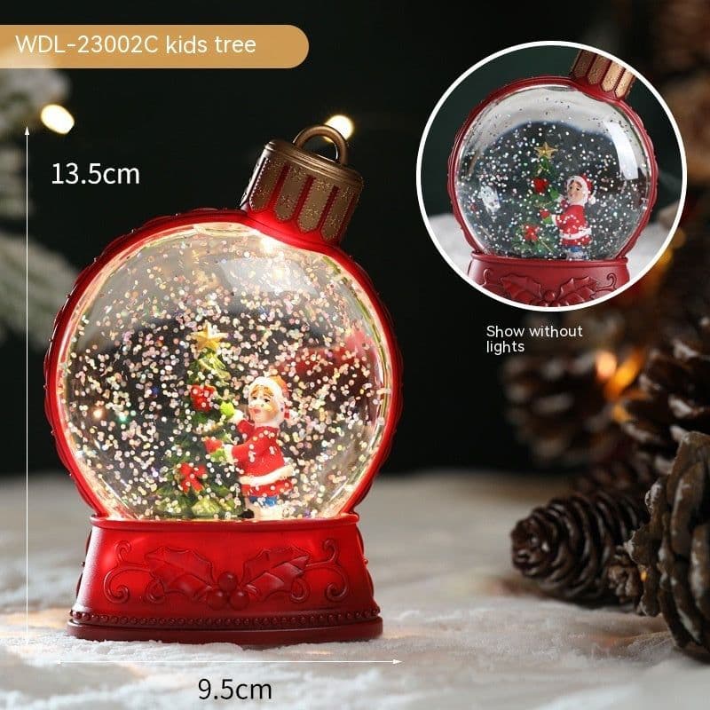image-Christmas Holiday Decorations Luminous Simulation Flat Light LED Decoration Scene Layout Flame Light Home Decor