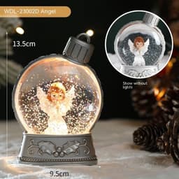 image-Christmas Holiday Decorations Luminous Simulation Flat Light LED Decoration Scene Layout Flame Light Home Decor