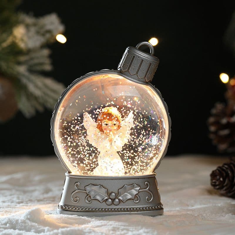 image-Christmas Holiday Decorations Luminous Simulation Flat Light LED Decoration Scene Layout Flame Light Home Decor