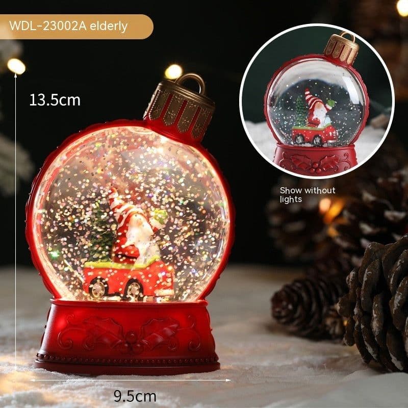 image-Christmas Holiday Decorations Luminous Simulation Flat Light LED Decoration Scene Layout Flame Light Home Decor