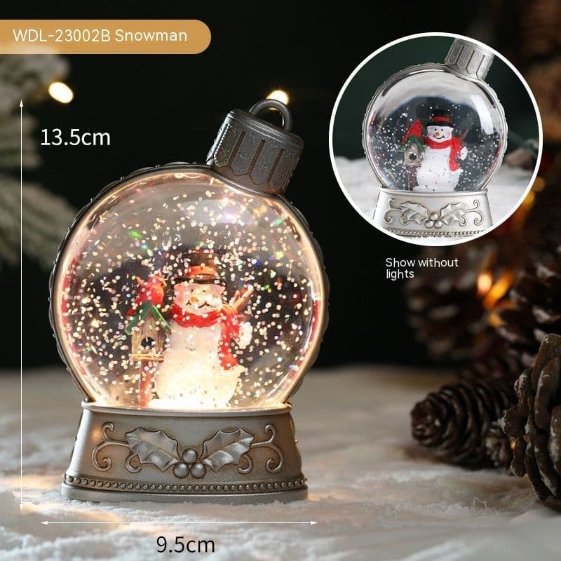 image-Christmas Holiday Decorations Luminous Simulation Flat Light LED Decoration Scene Layout Flame Light Home Decor