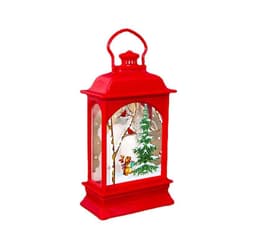 image-Christmas Decorations Portable Christmas Light Painted Transparent Ornaments
