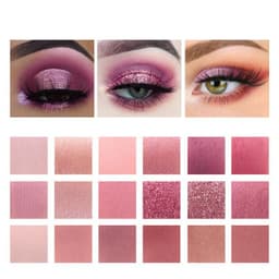image-18 Colors Nude Shimmer Matte Eyeshadow Palette Makeup Natural Color Pigmentation Eyeshadow Powder Long Lasting Eyeshadow