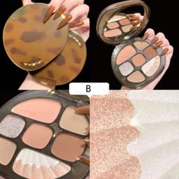 image-Eyeshadow Palette Pearlescent Matte Earth Color Eyeshadow Palette Makeup