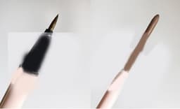 image-Plain Brown Pencil Type Hard Tip Glue Pen Eyeliner Liquid Eyeliner Is Not Smudged and Waterproof