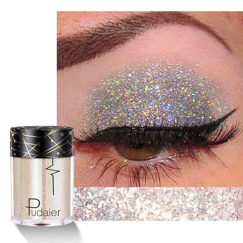 image-Monochrome Eyeshadow Glitter Glitter Sequins Mermaid Ji Color Shine Starry Sky Eyeshadow