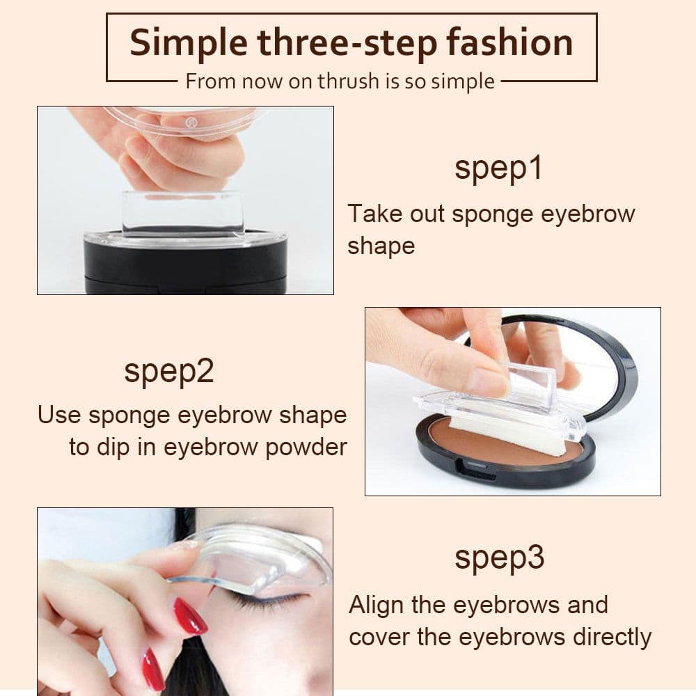 image-Eyebrow Powder Seal Eyebrow Artifact Lazy Seal Eyebrow Powder