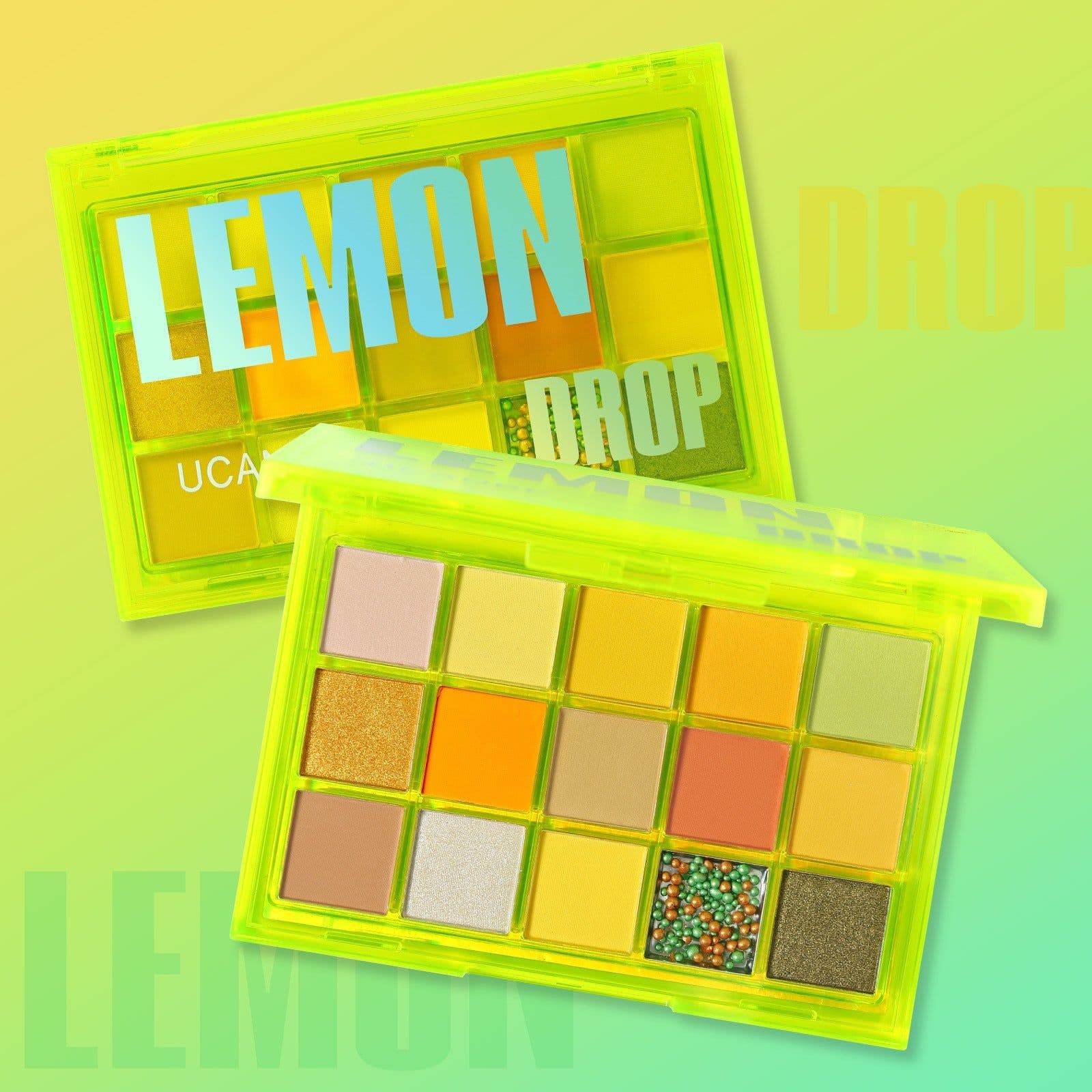 image-Makeup Sweet Party Eyeshadow Pallete Neon Palette 15 Shimmer Glitter Matte Shades Matellic Nude Blendable Pigment