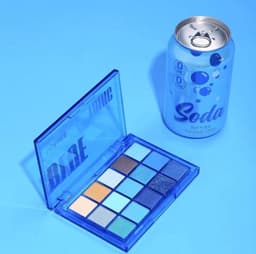 image-Makeup Sweet Party Eyeshadow Pallete Neon Palette 15 Shimmer Glitter Matte Shades Matellic Nude Blendable Pigment