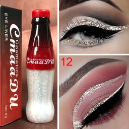 image-Color Eyeliner Glitter Pencil Women Party Smoky Sexy Eyes Liner Diamond Shining Glitter Eyeliner Makeup Cosmetics Beauty