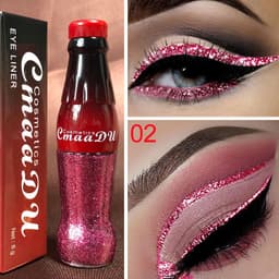 image-Color Eyeliner Glitter Pencil Women Party Smoky Sexy Eyes Liner Diamond Shining Glitter Eyeliner Makeup Cosmetics Beauty