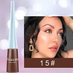 image-17 Color Liquid Eyeliner Matte Quick-Drying Color Eyeliner Lasting Non-Blooming Matte Glitter Eyeliner