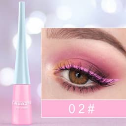 image-17 Color Liquid Eyeliner Matte Quick-Drying Color Eyeliner Lasting Non-Blooming Matte Glitter Eyeliner