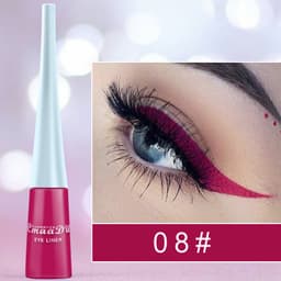 image-17 Color Liquid Eyeliner Matte Quick-Drying Color Eyeliner Lasting Non-Blooming Matte Glitter Eyeliner
