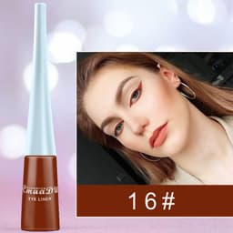 image-17 Color Liquid Eyeliner Matte Quick-Drying Color Eyeliner Lasting Non-Blooming Matte Glitter Eyeliner