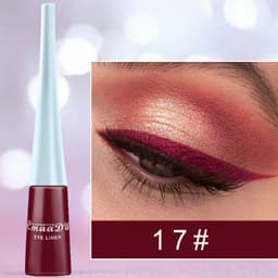 image-17 Color Liquid Eyeliner Matte Quick-Drying Color Eyeliner Lasting Non-Blooming Matte Glitter Eyeliner
