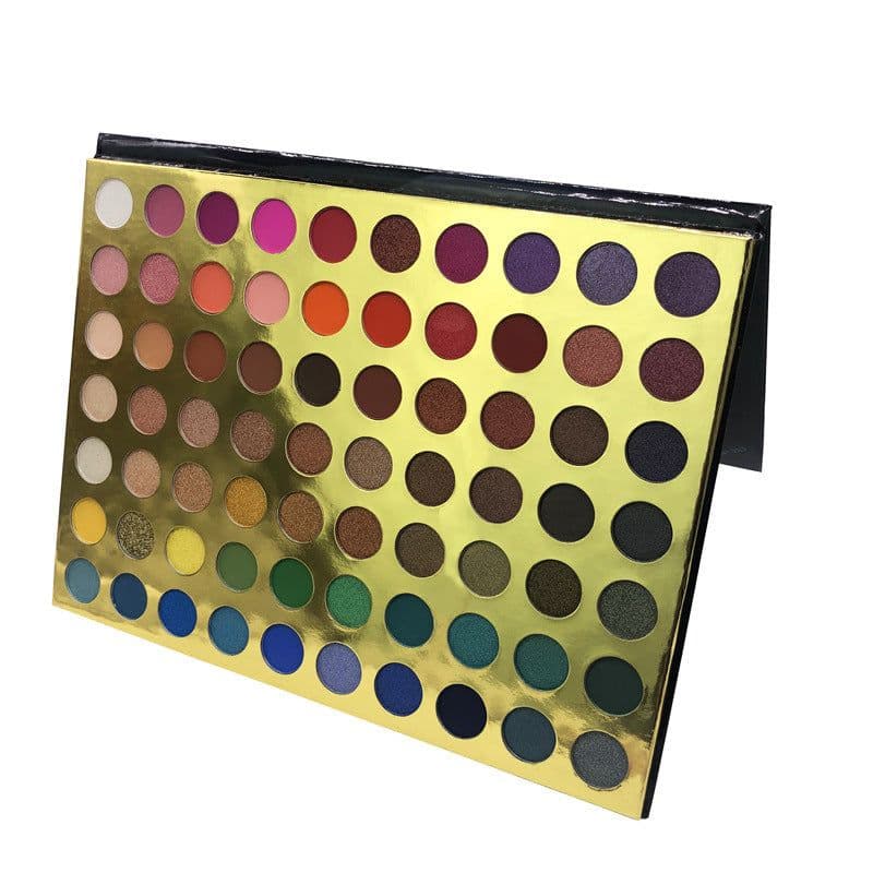 image-70 Color Eyeshadow Multicolor Eyeshadow Palette Matte Pearlescent Color