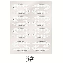 image-New Eyeshadow Eyeliner Makeup Template Sticker