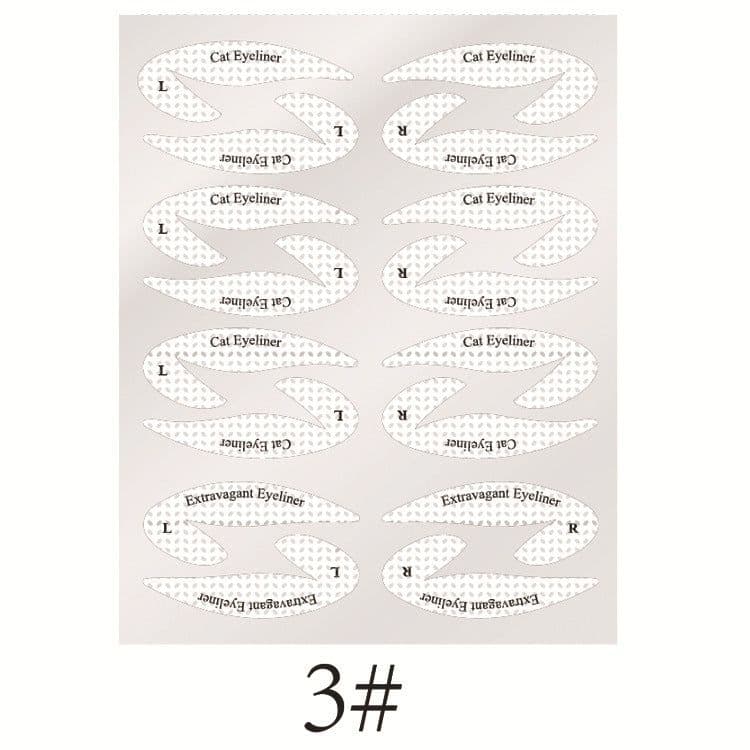 image-New Eyeshadow Eyeliner Makeup Template Sticker