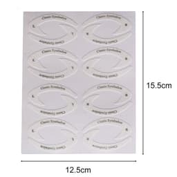 image-New Eyeshadow Eyeliner Makeup Template Sticker