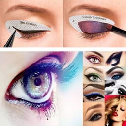 image-New Eyeshadow Eyeliner Makeup Template Sticker