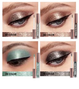 image-Diamond Shine Liquid Eye Shadow 10 Sets