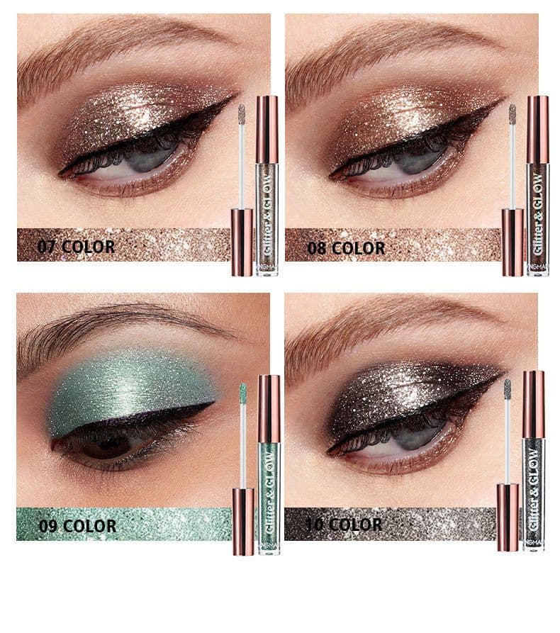 image-Diamond Shine Liquid Eye Shadow 10 Sets