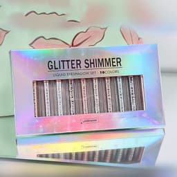 image-Diamond Shine Liquid Eye Shadow 10 Sets