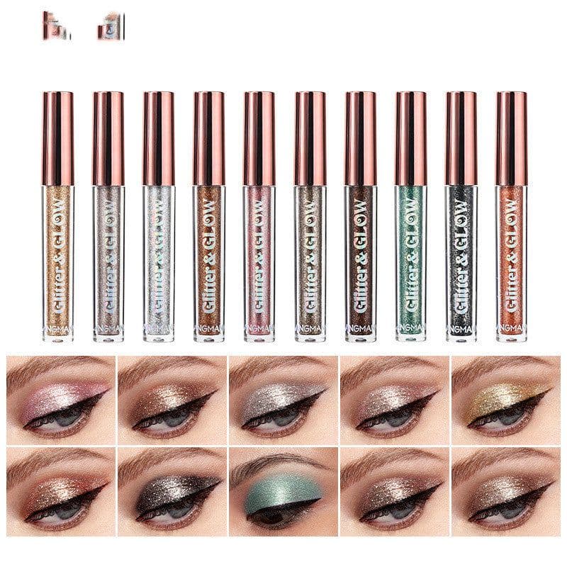 image-Diamond Shine Liquid Eye Shadow 10 Sets