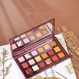image-Makeup Palette 18 Color Eye Shadow Matte Bead Lazy Eye Shadow Palette