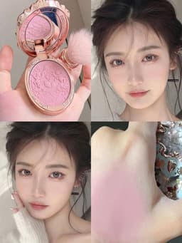 image-Flower Knows Strawberry Rococo Series Embossed Blush Velvet Matte Lip Glaze