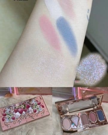 image-Flower Knows Strawberry Rococo Series Embossed Blush Velvet Matte Lip Glaze