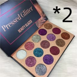 image-Beauty Glazed 15 Color Sequins Eye Shadow