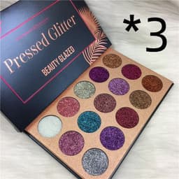 image-Beauty Glazed 15 Color Sequins Eye Shadow