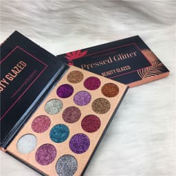 image-Beauty Glazed 15 Color Sequins Eye Shadow