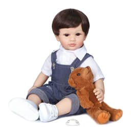 image-Reborn Baby Jeans 60 cm Baby Boy Simulation Doll