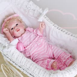 image-Reborn Toddler Full Body Silicone Reborn Toddler Full Body Silicone Simulation Doll Saskia