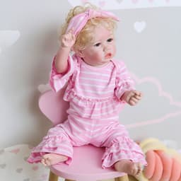 image-Reborn Toddler Full Body Silicone Reborn Toddler Full Body Silicone Simulation Doll Saskia