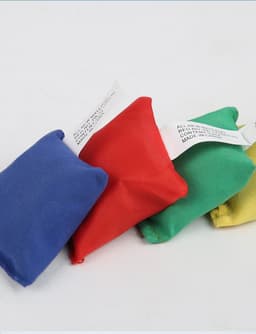 image-Children Throwing Sandbags, Toys,Throwing Small Sandbags