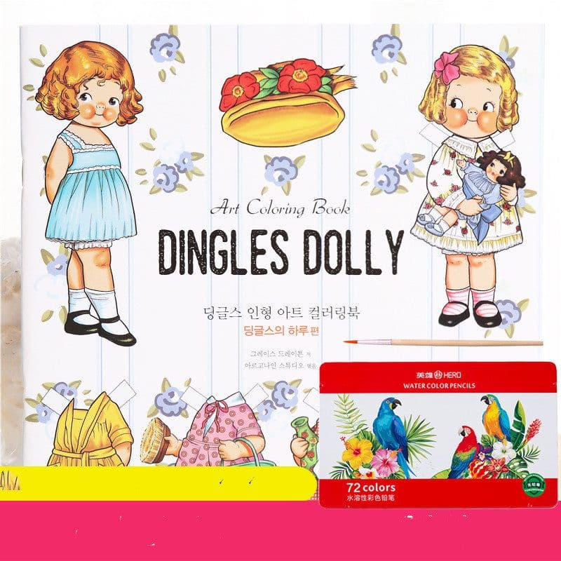 image-Coloring Book Pregnant Women Prenatal Education Decompression Painting Toys