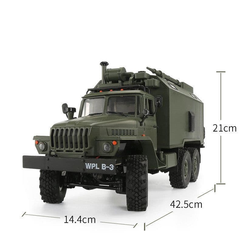 image-Toy Wheel Drive Model Car Child Military Remote Control Car Model