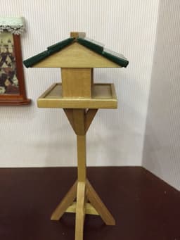 image-Mini Accessories Furniture Wooden Bird Stand