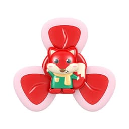image-Spinning Top Baby Sucker Top Toy Creative Bath Swimming Water Toys Sucker Suction Cup Fun Game Baby Teether Toys